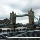 Tower Bridge spanning the River Thames in London