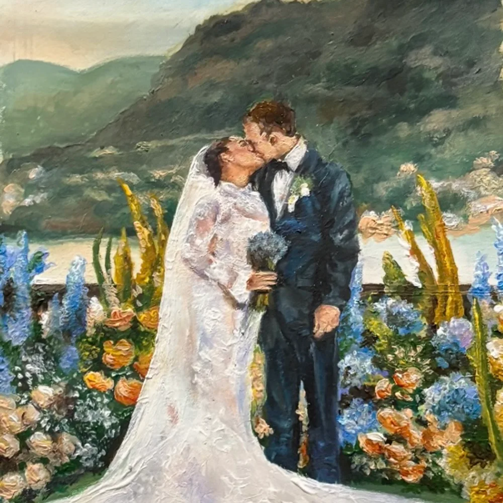 Live Wedding Paintings by Mary - Image 1