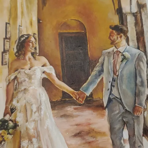 Live Wedding Paintings by Mary - Thumbnail 2