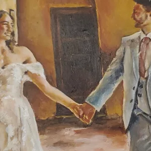 Live Wedding Paintings by Mary - Thumbnail 2