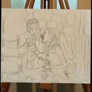 Live Wedding Paintings by Mary - Thumbnail 4