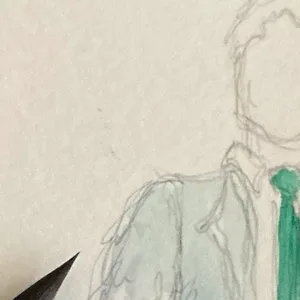 Live Stylised Watercolour Wedding Guest Illustrations by Mary - Thumbnail 4