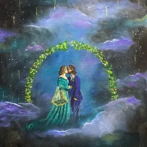 Magical Wedding Painting By Abigail - Thumbnail 1