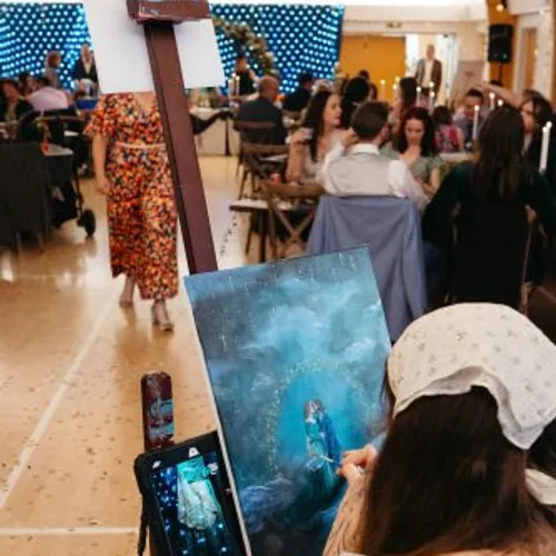 Magical Wedding Painting By Abigail - Thumbnail 8