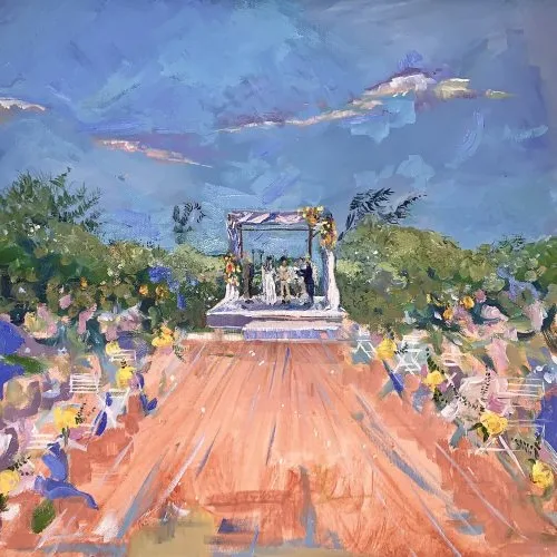 Magical Wedding Painting By Abigail - Thumbnail 7