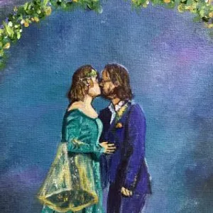 Magical Wedding Painting By Abigail - Thumbnail 5
