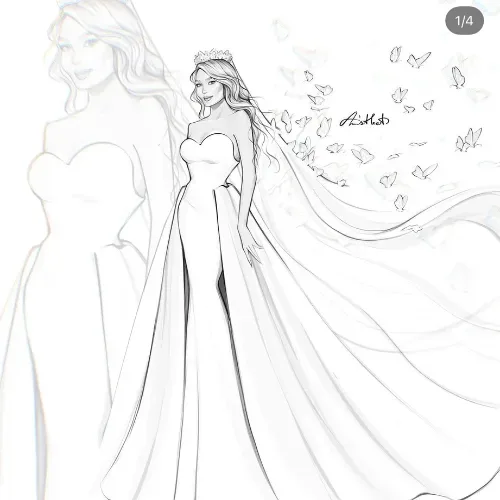 Elegant Custom Digital Portraits and Illustrations - Thumbnail 32