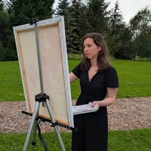Painterly and Expressive Live Wedding Painting by Lydia - Thumbnail 8