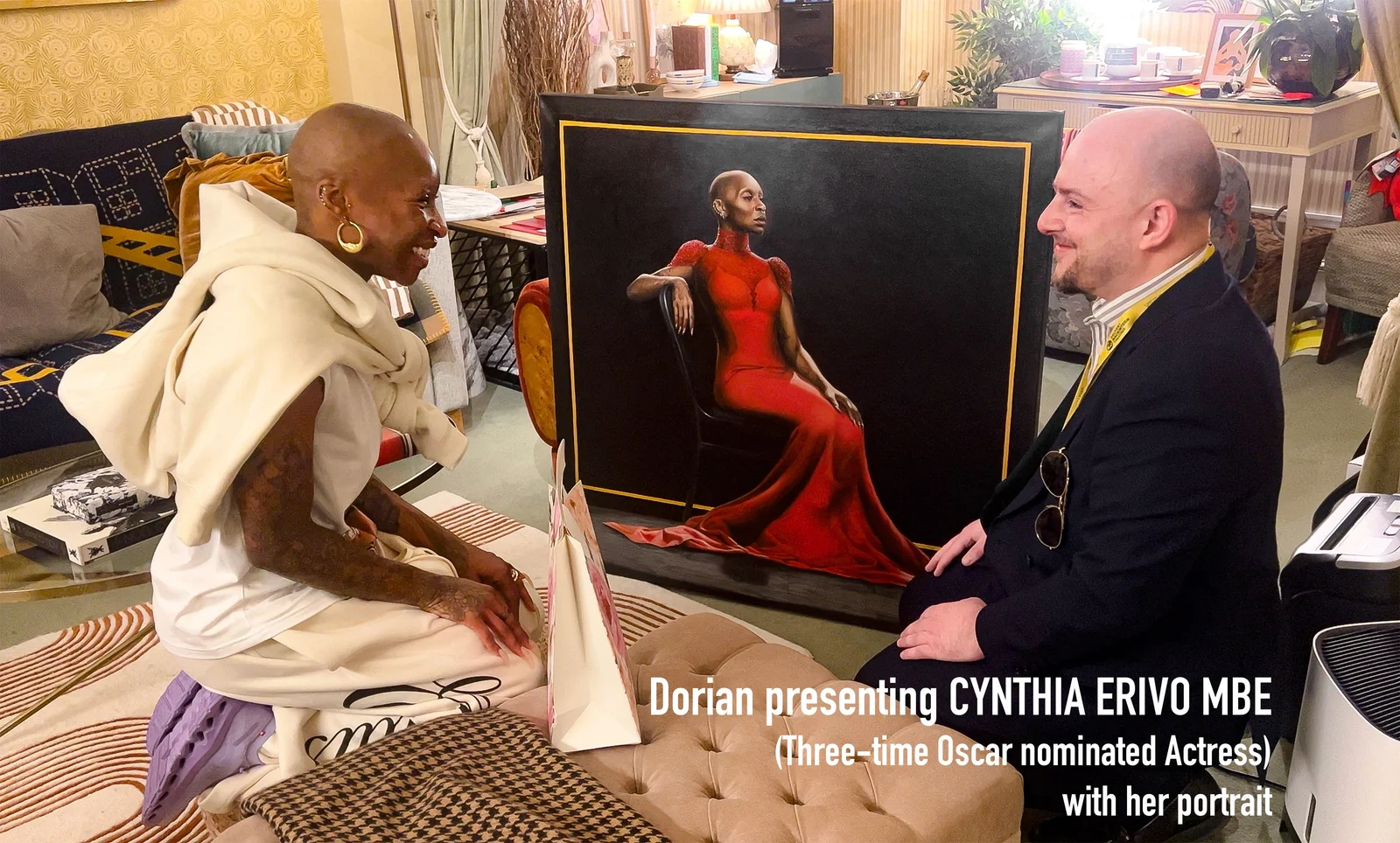 Live Wedding Paintings by Royal Society Artist Dorian RMS artwork