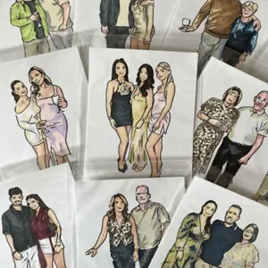 Forever Captured: Personalised Live Guest Illustrations - Thumbnail 5