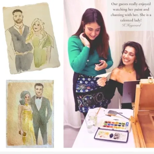 Live Guest Illustrations By Chloe - Image 1