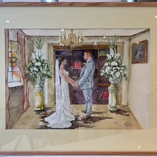 Live Wedding Painting by Patrick - Thumbnail 24