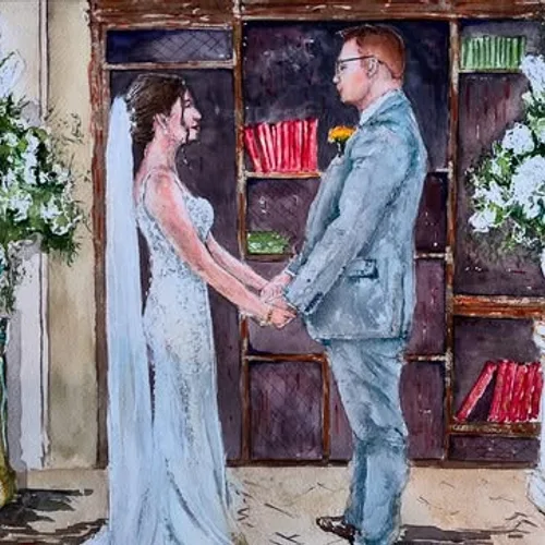 Live Wedding Painting by Patrick - Thumbnail 25