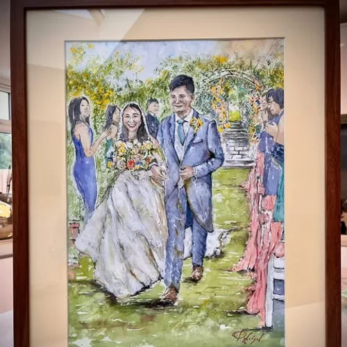 Live Wedding Painting by Patrick - Thumbnail 23