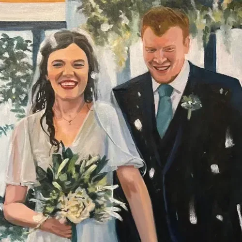 Maisy’s Moments: Personalised Wedding Painting Commission - Thumbnail 3