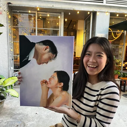 Live Wedding Painting by Maisy - Thumbnail 6