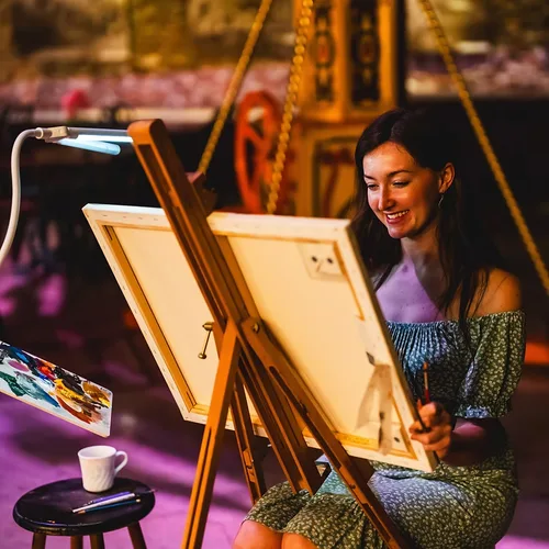 Brushed with Love: Live Wedding Painting by Devin - Thumbnail 14