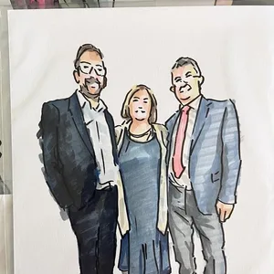 Forever Captured: Personalised Live Guest Illustrations - Thumbnail 8
