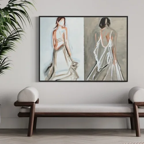 Wedding commissions in unique minimalist style - Thumbnail 4