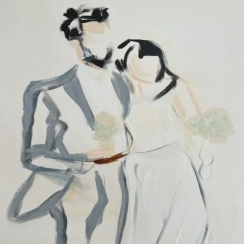 Wedding commissions in unique minimalist style - Thumbnail 6