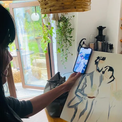 Wedding commissions in unique minimalist style - Thumbnail 7