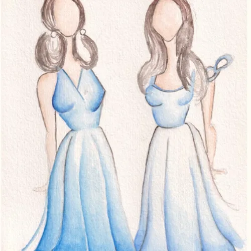 Elegant Live Guest Portraits (Watercolour) by Lola - Thumbnail 20