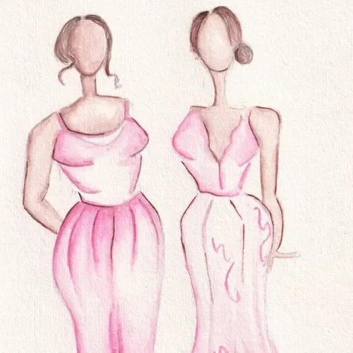 Elegant Live Guest Portraits (Watercolour) by Lola - Thumbnail 10