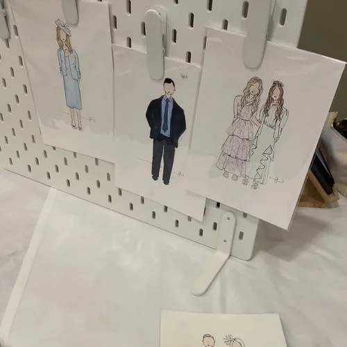 Watercolour Guest Portraits & Wedding Favours by Samantha - Thumbnail 12