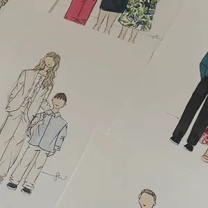 Watercolour Guest Portraits & Wedding Favours by Samantha - Thumbnail 8
