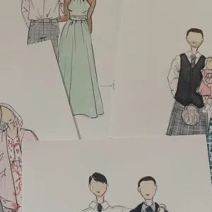 Watercolour Guest Portraits & Wedding Favours by Samantha - Thumbnail 5