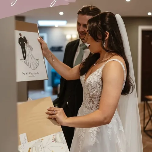 Watercolour Guest Portraits & Wedding Favours by Samantha - Image 1