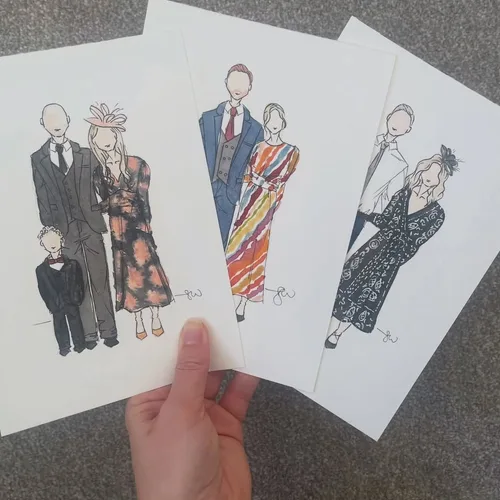 Watercolour Guest Portraits & Wedding Favours by Samantha - Thumbnail 29