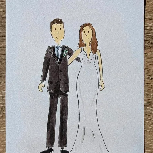 Guest Illustrations + Illustrated Place Settings by Michelle - Thumbnail 6