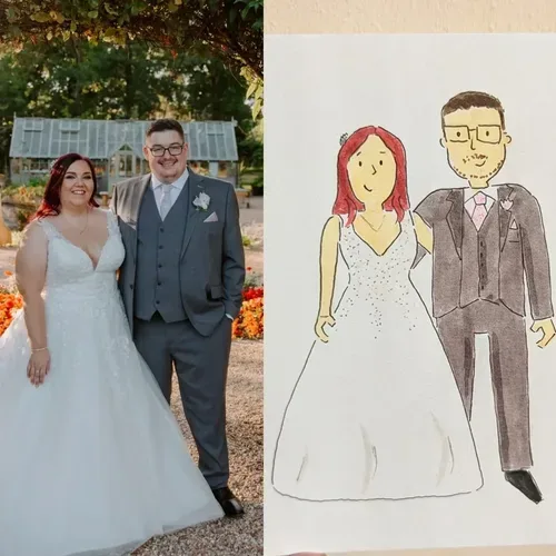 Guest Illustrations + Illustrated Place Settings by Michelle - Thumbnail 9