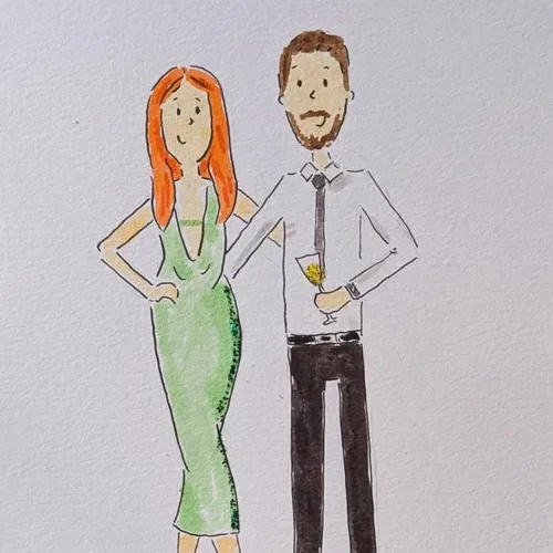 Guest Illustrations + Illustrated Place Settings by Michelle - Thumbnail 10