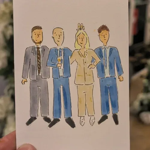 Guest Illustrations + Illustrated Place Settings by Michelle - Thumbnail 18
