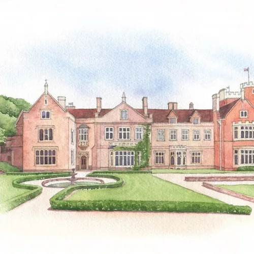 Live guest illustrations and couple/venue portrait by Katie & Annabel - Thumbnail 10