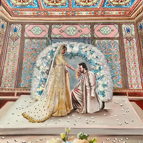 Live Wedding Painting By Roberta - Thumbnail 13