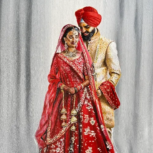 Live Wedding Painting By Roberta - Thumbnail 27