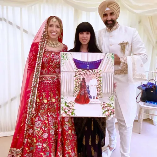 Live Wedding Painting By Roberta - Thumbnail 20