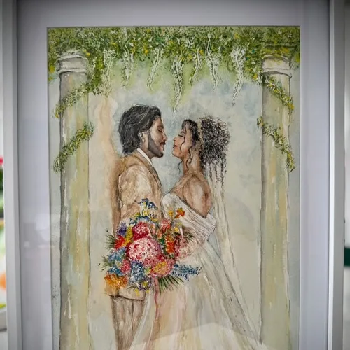 Live Wedding Painting by Patrick - Image 1