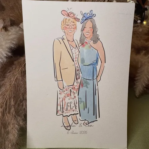 Live Guest Illustrations by Roxana — Three Styles - Thumbnail 6