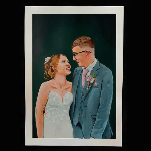 Inclusive Live Wedding Painting by Maddy - Thumbnail 14