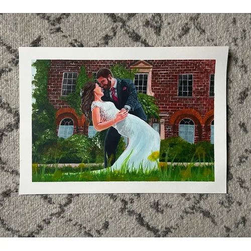 Inclusive Live Wedding Painting by Maddy - Thumbnail 17