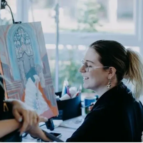Inclusive Live Wedding Painting by Maddy - Thumbnail 8