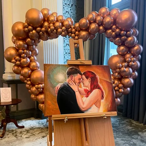 Inclusive Live Wedding Painting by Maddy - Thumbnail 12