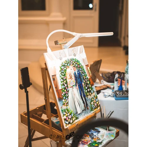 Live Wedding Painting By Roberta - Image 4
