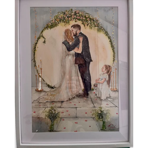 Live Wedding Painting by Patrick - Image 5