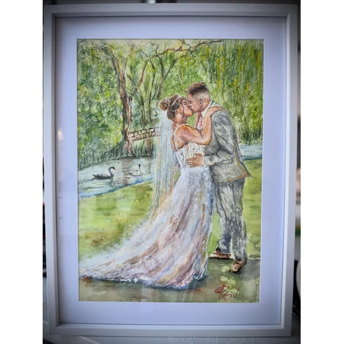 Live Wedding Painting by Patrick - Image 1