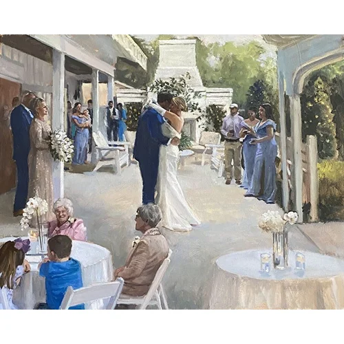 Southern Realism Wedding Painting by Johnna - Thumbnail 13